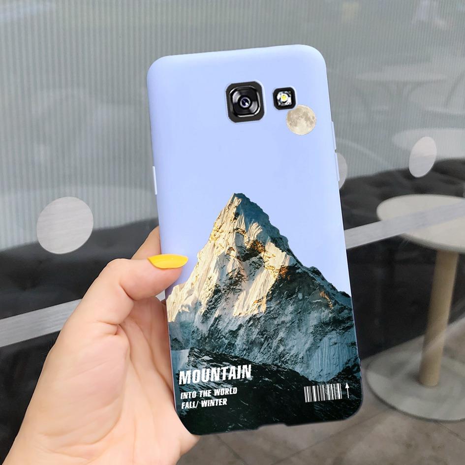 Чехол A5 2016 для Samsung Galaxy A5 2017 Обложка A520 SM-A520F Популярный Цветок Ударопрочный Бампер для Samsung A5 2016 A510 Мягкий Funda