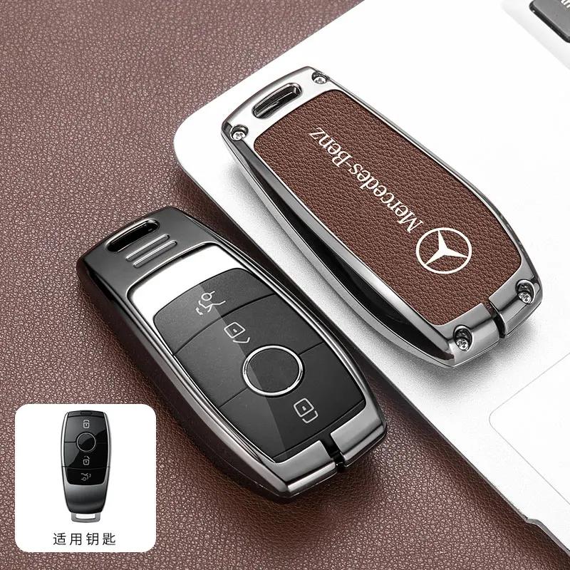 SUG2 Чехол-оболочка для корпуса автомобильного ключа для Mercedes Benz C E S Класса GLC W206 W223 W214 E300 C260 C300 S450 S500 S400 Аксессуары для брелока
