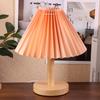 1Pc Ceiling Decor Fabric Pleated Lampshade Modern Washable Table Lamp Cover Diy Retro Chandelier Cloth Cover Living Dining Room
