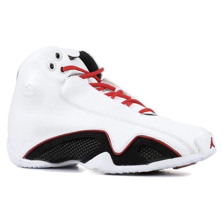 Jordan 21 Белый Varsity Red Металлический Серебристый 2006 313038-161
