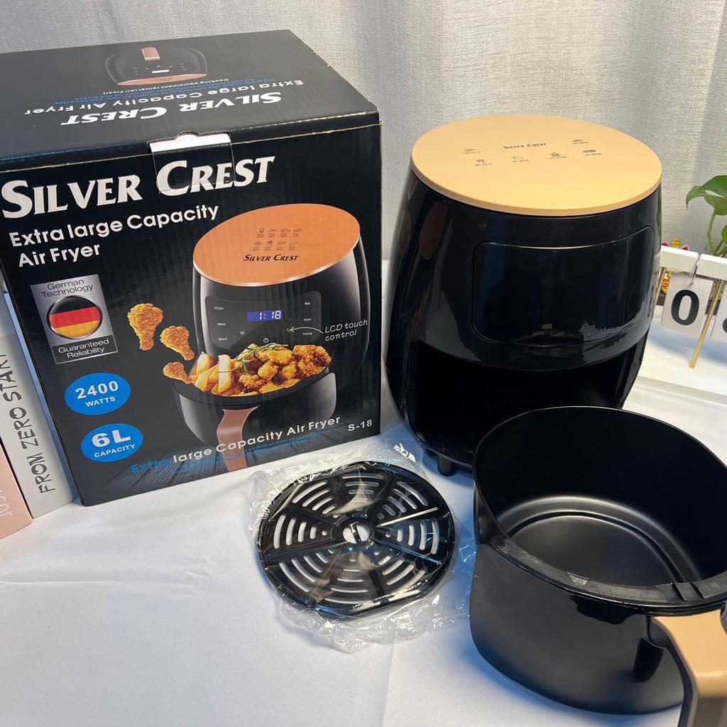 Фритюрница SilverCrest автоматическая большой вместимости с сенсорным управлением