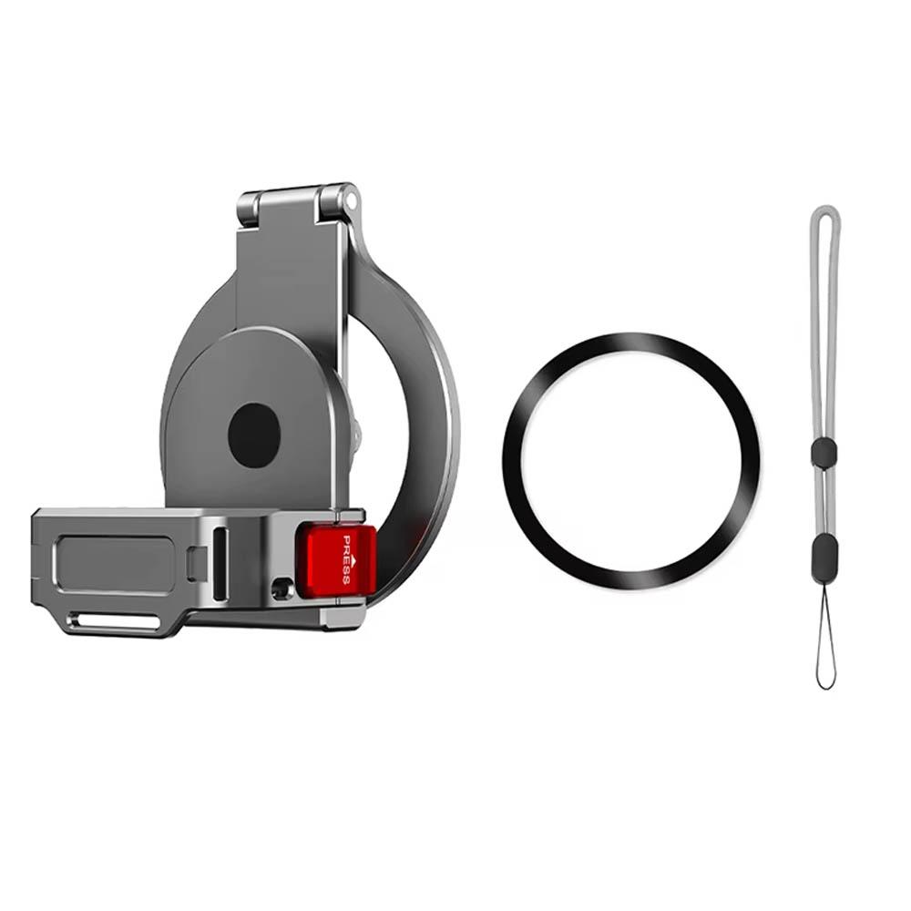 Magnetic Phone Holder for DJI Osmo Pocket 4P/4/3 Magnetic Expansion Frame Cold Shoe 1/4" Thread Vlog Live Streaming Accessory