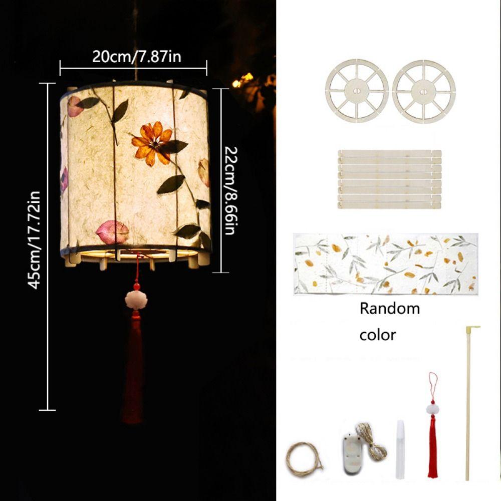 Светодиодный фонарь Праздника середины осени Деревянный художественный фонарь Ручная работа Подвесная лампа Декор для вечеринки