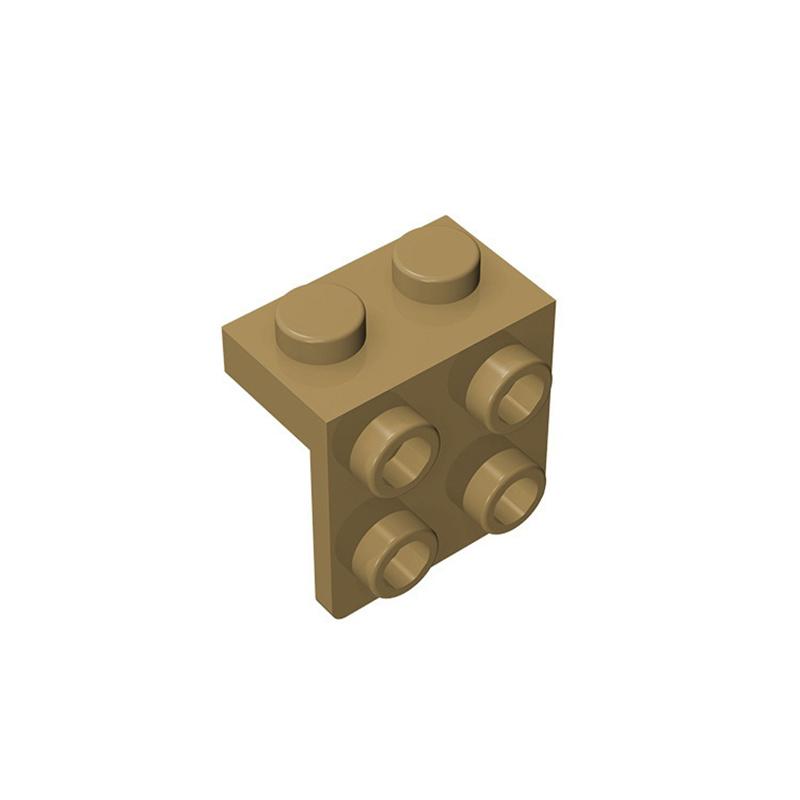 Нетоксичные 10 шт. 44728 Кронштейн 1x2-2x2 Строительные блоки Moc 2+4 Прямоугольные детали Совместимые с Кирпичиками Детские Конструкторы