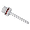 4 Inch Stainless Steel 1 2in Thermowell Kit Homebrew Fitting Accessories  less than br more than