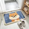 Минималистичные коврики с мультяшным узором, мягкие и толстые, хорошо впитывающие, нескользящие, доступны в различных цветах и размерах.