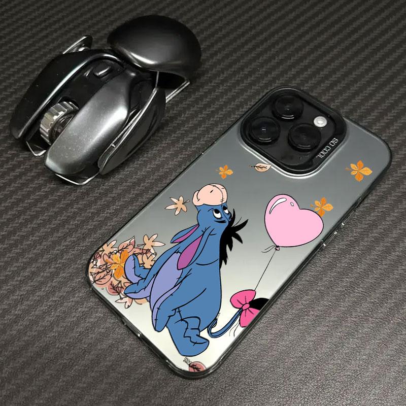 Winnie The Pooh Winnies Eeyore Phone Case For iPhone 11 12 13 14 15 16 17 Pro Max 16e 17E 17 Air Plus 13 Mini Fundas Back Cover