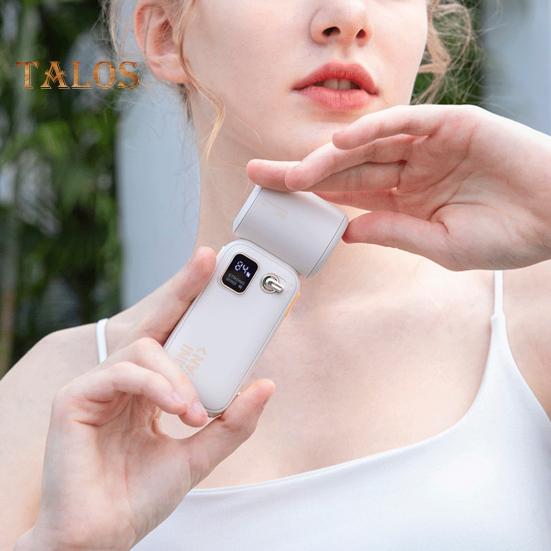 Мини портативный ручной вентилятор 100 скоростей компактный дизайн перезаряжаемый цифровой дисплей высокоскоростной вентилятор персональный охладитель воздуха