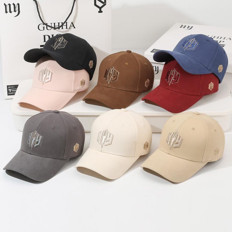 Spring And Autumn Letter Embroidery Baseball Cap Men'S And Women'S Fashion Sunscreen Shade Cap Outdoor Versatile Casual Hat