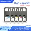 PFI710 PFI-710 Чернильный картридж для принтера Canon TX2000 TX3000 TX4000, чернильный картридж с пигментными чернилами и чипом 700 мл