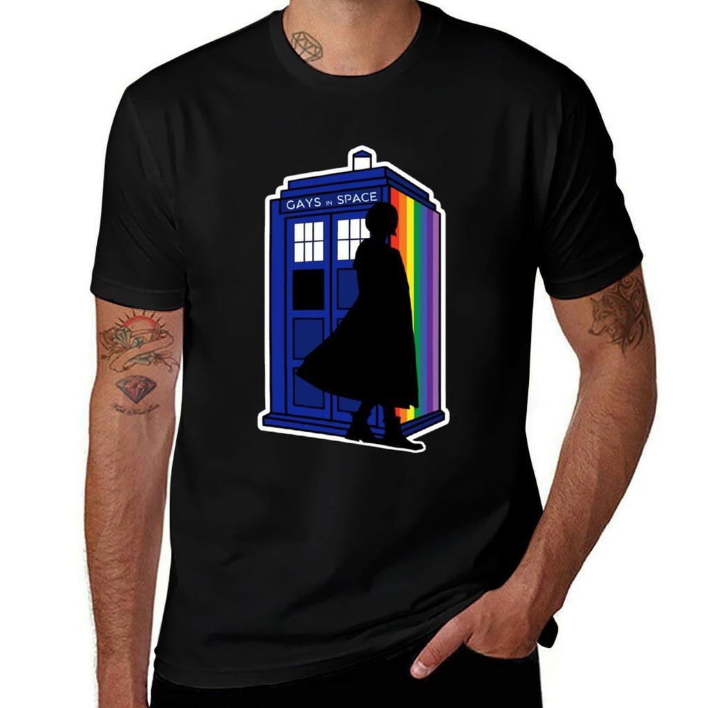 Gays In Space T-shirt Anime T Shirts For Man Man T Shirt Luxury Anime T Shirts Oversize T-shirt