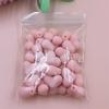 Creative Mobile Phone Chain 9 Color Making Materials Solid Color DIY Jewelry Accessories Creative Fashion Rubber 30Pcs 15x11mm Beads Heart