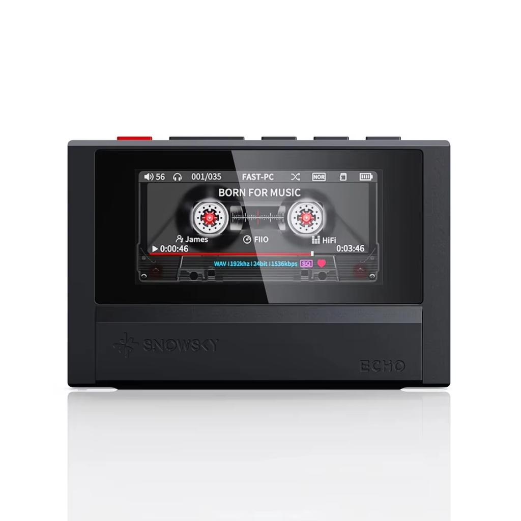 FiiO SnowSky ECHO Lossless MP3 Player 4GB CS43198 Decoder Dual Output Support DSD WAV Hi-Res Portable Bluetooth Music Player
