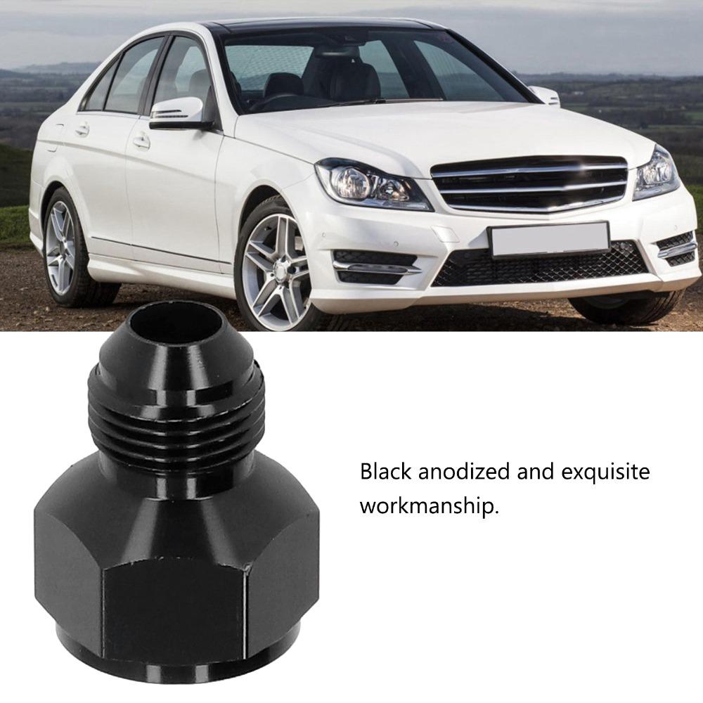 Flare Type Pipe Reducer Adapter Black Fitting Hose Fitting Connector For Automotive Brake Lines