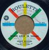 Пластинка 7 дюймов JIMMIE RODGERS When Love Is Young The Little She R4318 Roulette 1961 США Поп Б/у
