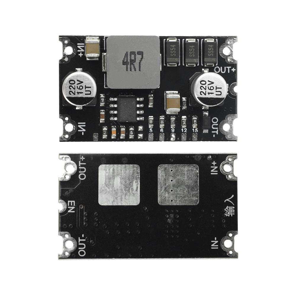 6A High-Power DC Step-Up Module DC 3-15V to 5V/6V/9V/12V/15V Short-Circuit Protection with TVS for DIY Power Supply