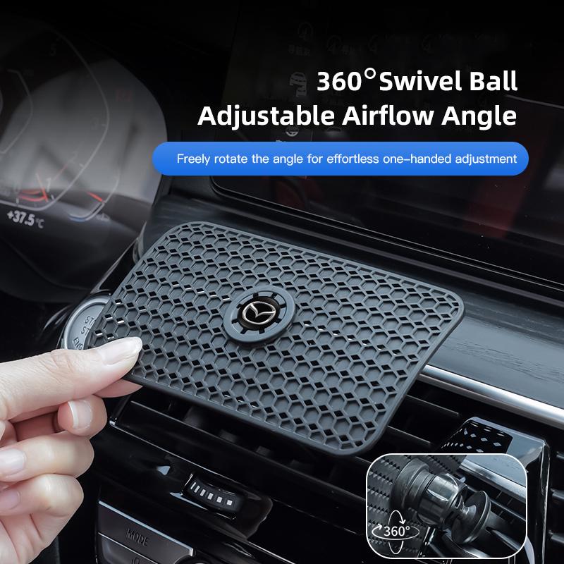 Air Conditioning Wind Shield Windproof Car Air Outlet Baffle Anti Direct Blowing Key For Mazda RX8 Demio CX7 5 2 CX3 3 6 CX5 CX9