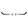 Front Bumper Spoiler For Mercedes Benz CLA45 AMG C118 2020 2021 Glossy Black Bumper Spoilers