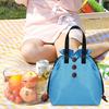 Yousheng Insulated Lunch Bag Bento Storage Organizer with Drawstring Cuff Large Capacity Waterproof Bento Lunch Handbag with Handle