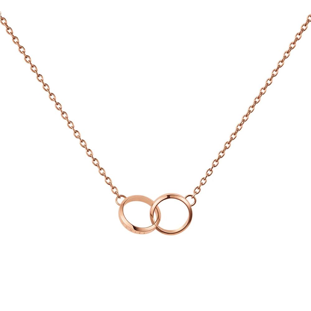 Ожерелье Daniel Wellington Elan Unity Трехцветное Парное Ожерелье
