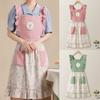 Милый летний тонкий фартук дышащая рабочая одежда новый садовый комбинезон для женщин девушек