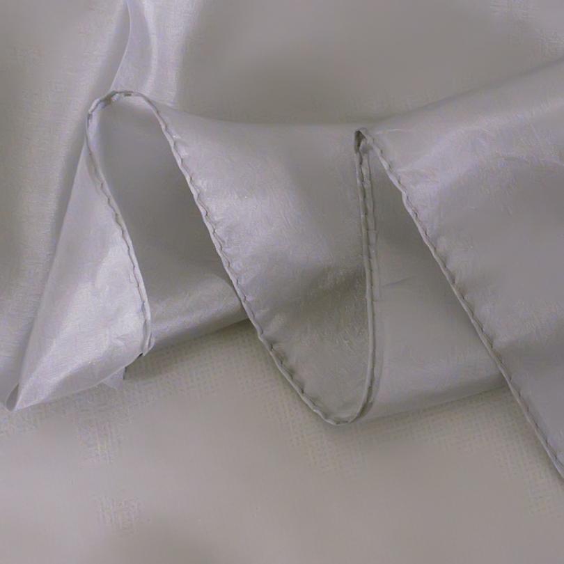 [BYSIFA] Женский металлический серый шелковый шарф-шаль 180*110 см Дизайн оверсайз Женские шарфы Накидки Летние солнцезащитные шали Черный Розовый