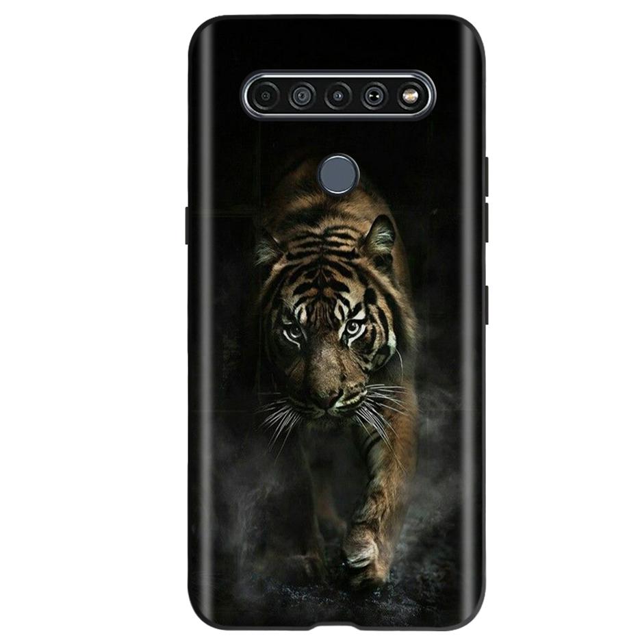 Чехол для LG K61 2020 Милый Кот Бабочка Мягкий Силиконовый Ударопрочный Чехол для Телефона Для LG K61 K 61 Fundas Case LGK61 Coque 6.53'' Shell