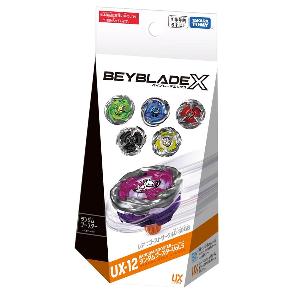 BEYBLADE X Случайный бустер UX-12 Том 5