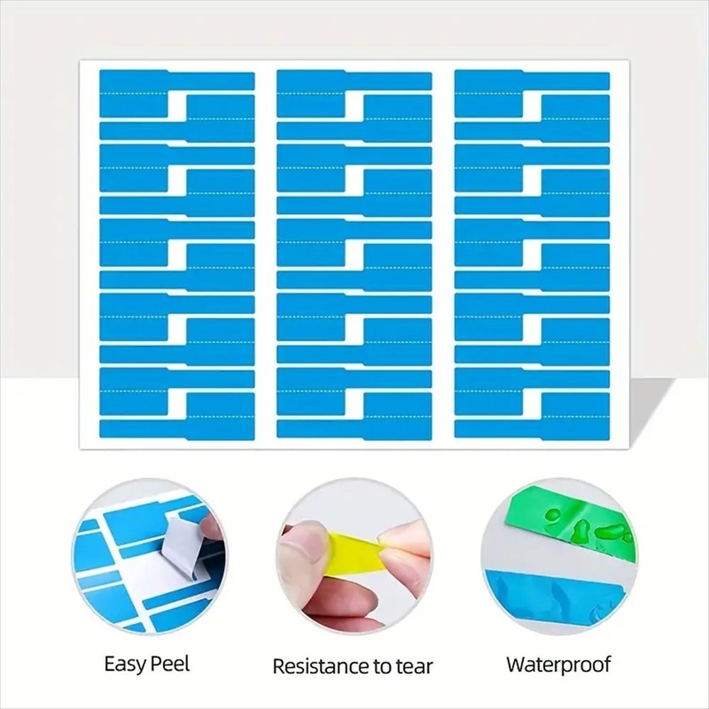 Самоклеящиеся этикетки для кабелей, бирки, водонепроницаемые наклейки для этикеток, этикетки для шнуров, производители электроники