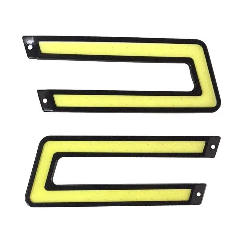 2x Светодиодные Дневные Ходовые Огни для Автомобиля Для Peugeot Boxer Citroen Relay Fiat Ducato Автодома Фургоны DRL Авто Аксессуары для Внешнего Оформления