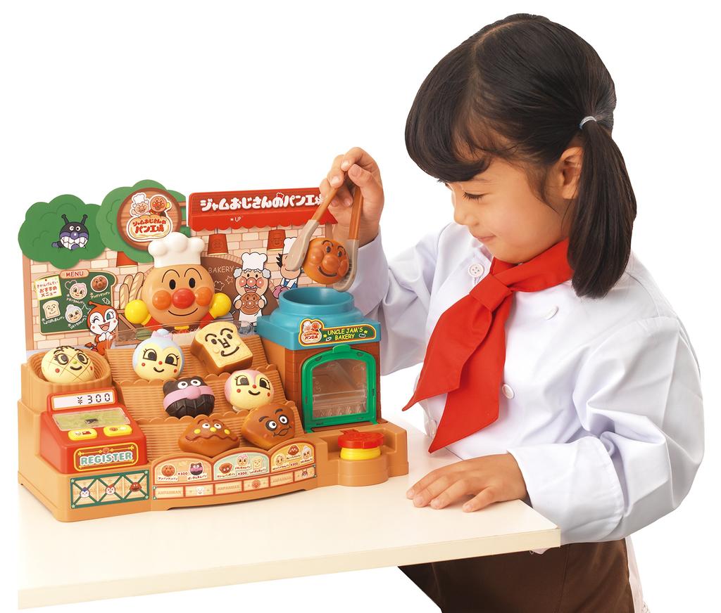 Anpanman выпекать в духовке Дядя свежеиспеченный хлеб завод Let's Jam's