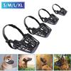 Pet Mouth Cover Dog Muzzle Platic Mesh Covered Mouth Guard For Dogs Adjustable Mouth Muzzle Anti-bite Small Medium Large Dogs
