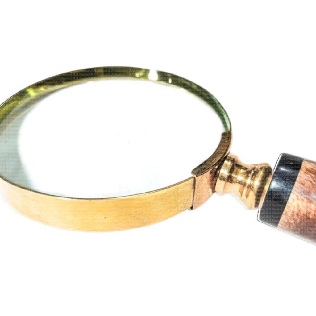 5X Magnifying Glass with Ceramic Handle | Gifts for Boys Girls Dad Mom Seniors, Anniversary Birthday, Halloween Decor