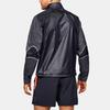 Under Armour Run Impasse Reflect Striped Pattern Куртка с воротником-воронкой и длинными рукавами Мужские куртки Черные 1350944-001