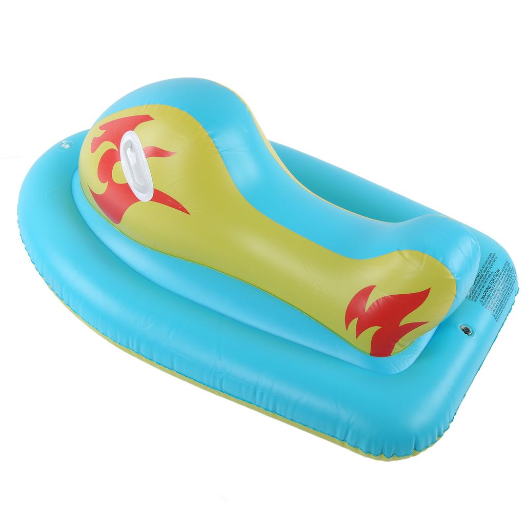 Детская ПВХ надувная лодка-сани с ручкой для зимнего катания на лыжах и сноуборде на открытом воздухе