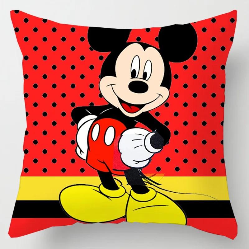 Наволочка Disney Микки Минни Маус Наволочка \ Игрушки Домашний Декор Подарок 45x45см