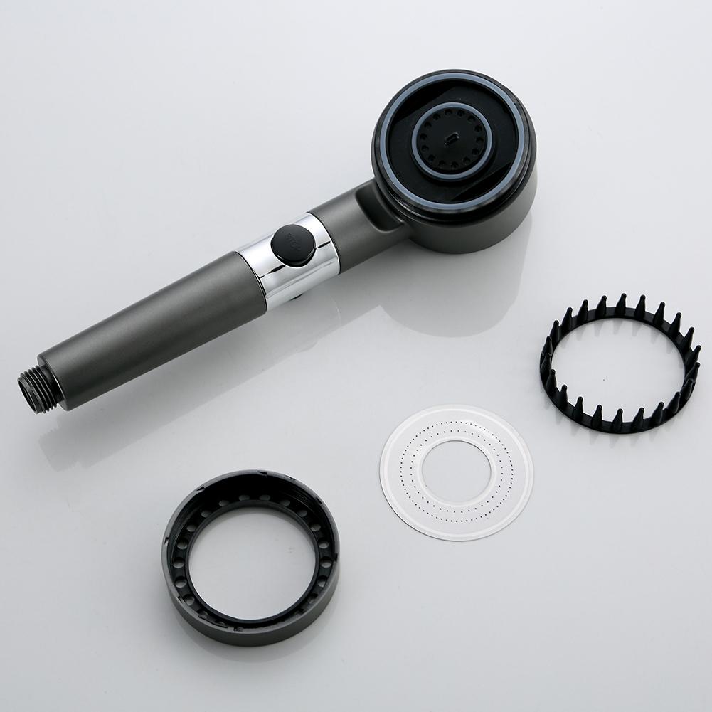 Фильтр Душевая лейка Мощная Напорная Большая Пропускная способность Душевая головка Регулируемая 4 режима Запасные части Аксессуары для ванной