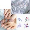 1 Box Nail Sequins Sufficient Quantity Non-Irritation Shiny Visual Effect Sparkling Light Reflective Attractive Mixed DIY Nail Glitters Star