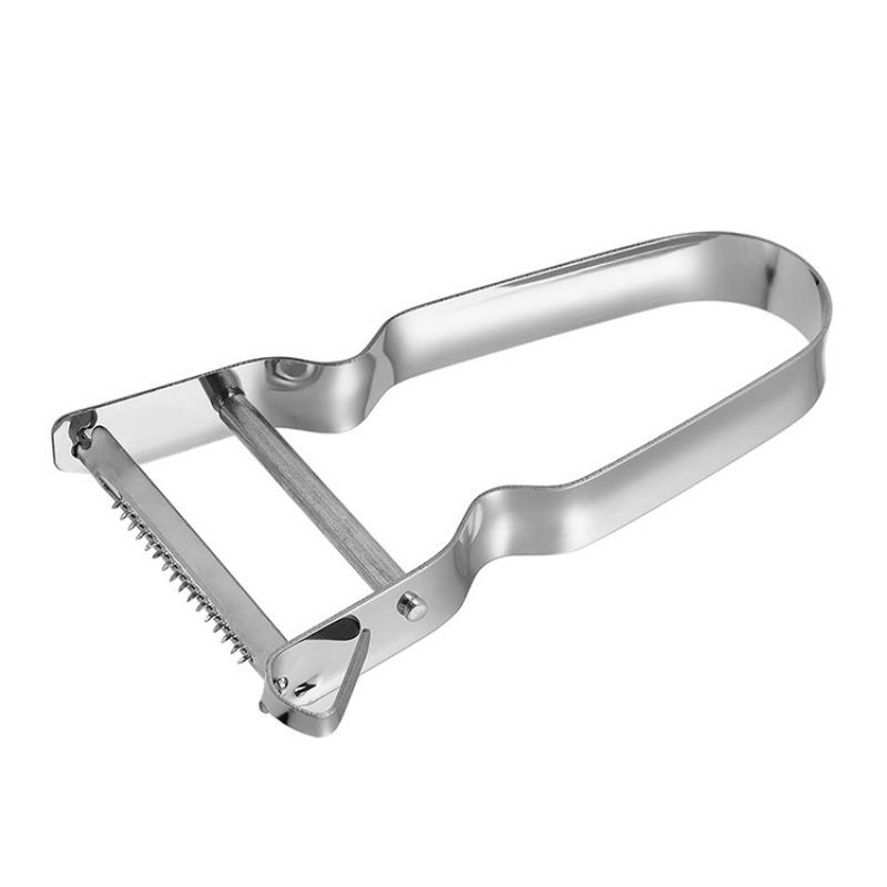 1PC stainless steel scraper peeler paring knife peeling apple potato household fruit radish melon planer