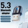 USB Bluetooth адаптер донгл Bluetooth 5.3 для ПК ноутбука динамика аудиоприемника беспроводная мышь USB передатчик