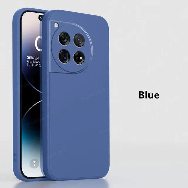 Чехол для OnePlus 12 OnePlus 11 12 10 PRO 9RT Жидкий силиконовый чехол для One Plus ACE Racing 2 Pro Чехлы из ТПУ Противоударный защитный чехол для задней панели телефона