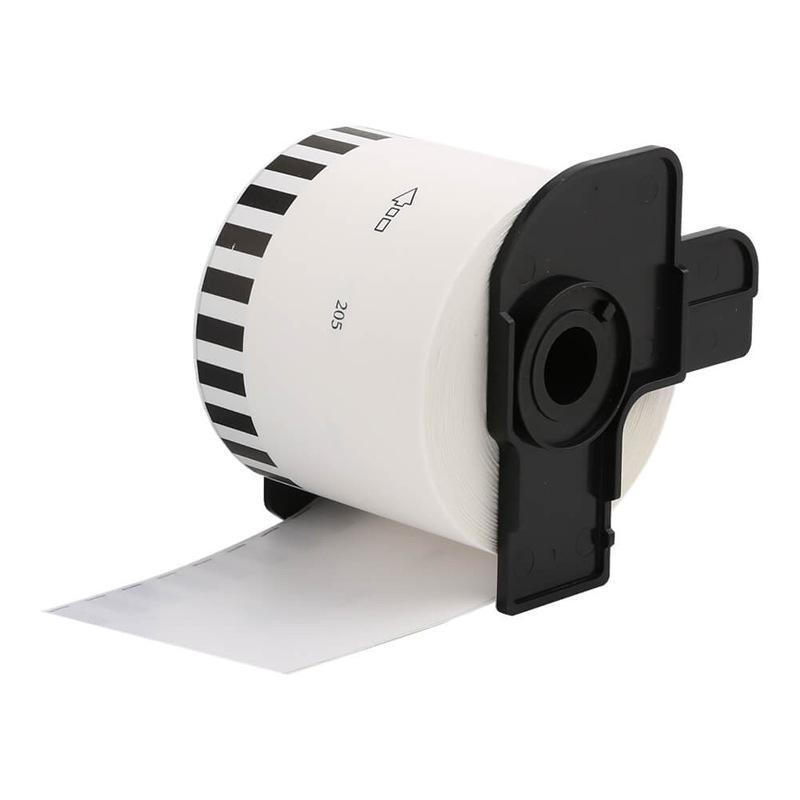 Ленточный картридж Brother QL и термобумага DK-22205 шириной 62 мм