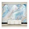 Any Size Mural Wallpaper Modern Blue Color Marble Fresco Living Room Tv Sofa Bedroom 3d Wallpaper