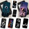 Милый Астронавт Для Samsung Galaxy A73,31,Note,22,71,53,32,72,41,8,9,52,J7,Мягкий Черный Силиконовый Чехол