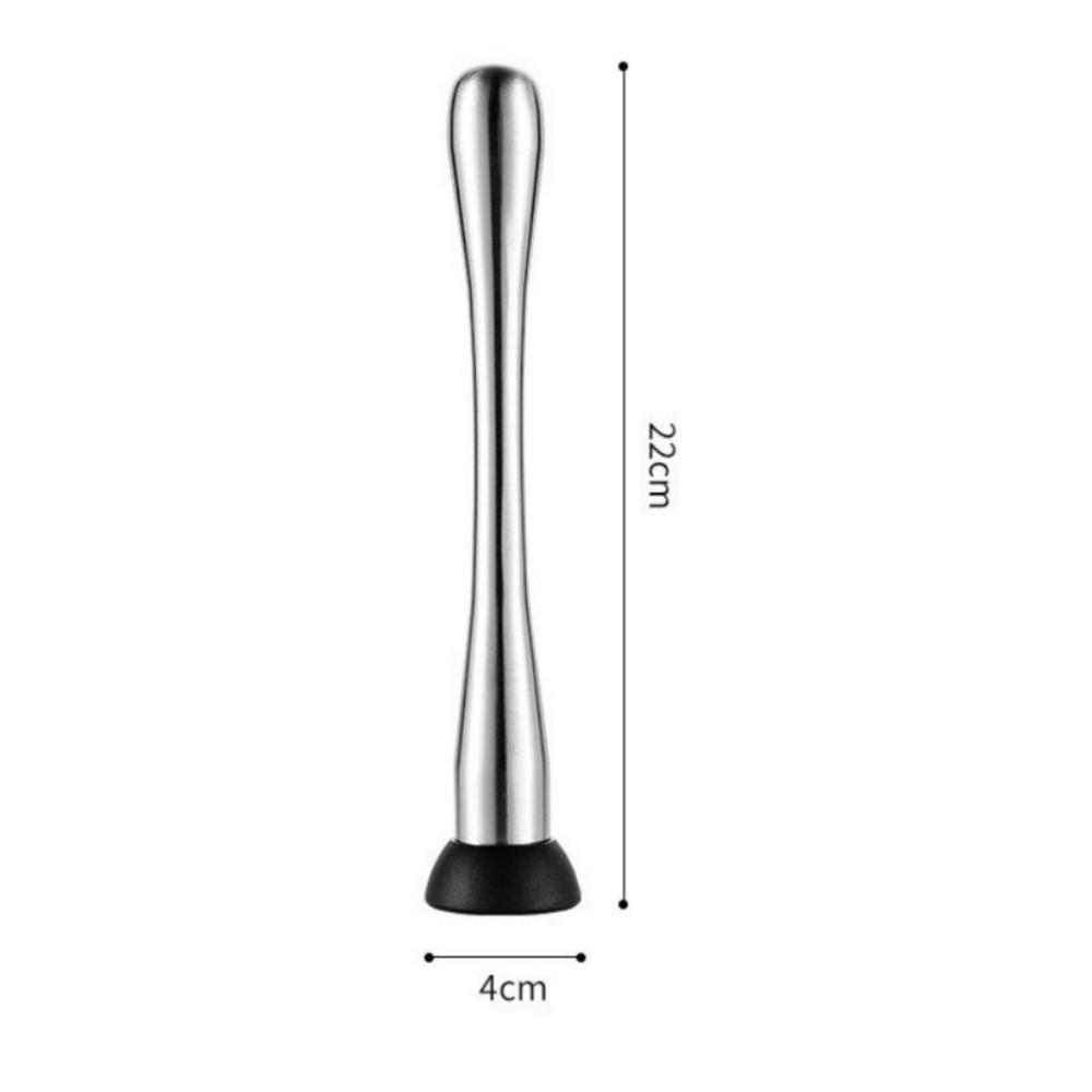 Crushing Crushed Ice Hammer Stainless Steel Popsicle Stick Tool Cocktail Muddler Juice Muddling