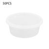 50 упаковок пластиковых контейнеров для гастрономических продуктов с крышками, не содержащих BPA, герметичный контейнер для хранения, герметичные контейнеры для супа, микроволновая печь, морозильник, посудомоечная машина, безопасная еда