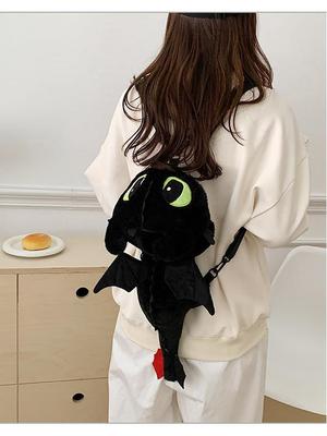 Как приручить дракона Беззубик плюшевый рюкзак и сумка через плечо - Милый подарок для родителей и детей