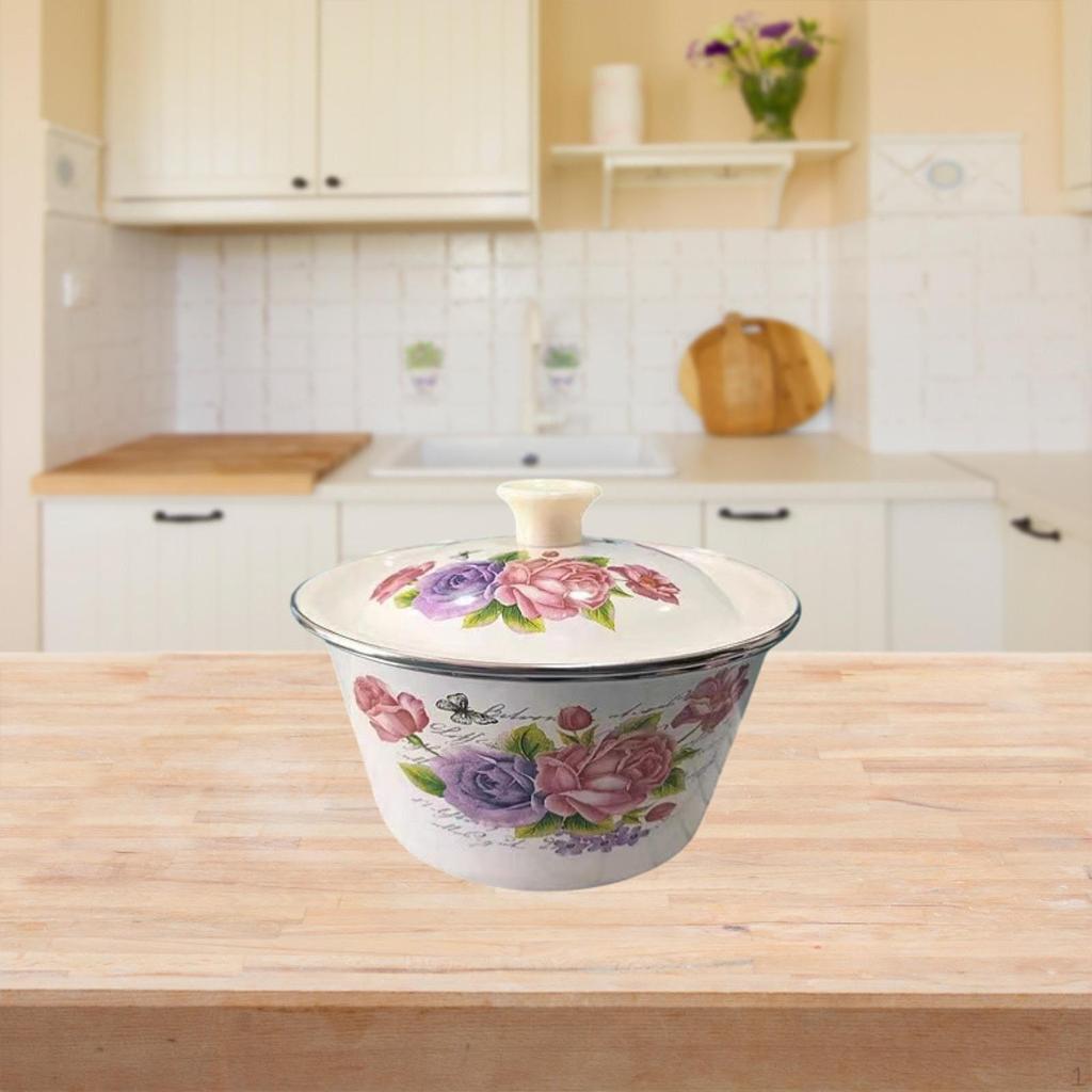 Смешать в эмалированной посуде с крышкой, таз Saundoux для замешивания теста, фруктов