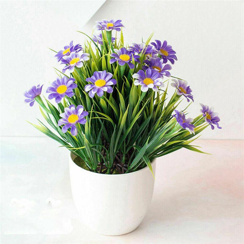 Поддельный уличный/комнатный цветок в горшке, искусственные растения, искусственный сад, домашний декор