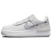 Air Force 1 Shadow White Metallic Silver Women Sneakers Summit-White DQ0837-100